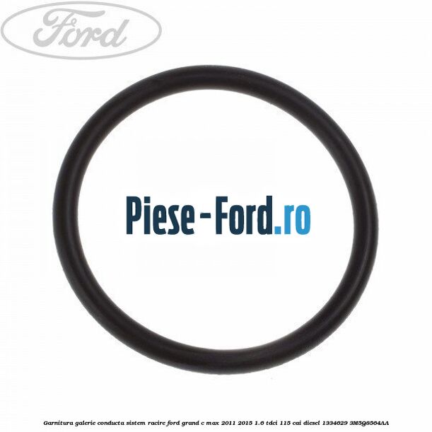 Garnitura, dop galerie conducta sistem racire Ford Grand C-Max 2011-2015 1.6 TDCi 115 cai diesel