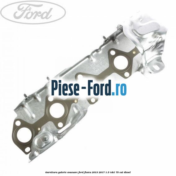 Garnitura, galerie evacuare Ford Fiesta 2013-2017 1.5 TDCi 75 cai diesel