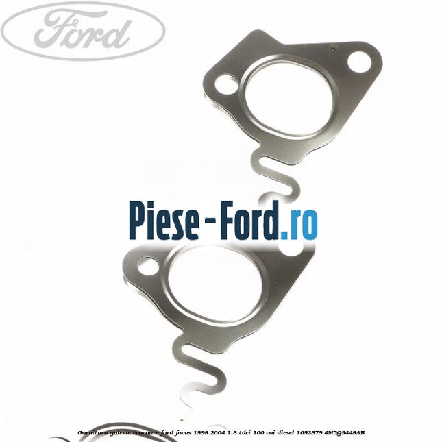 Garnitura galerie evacuare Ford Focus 1998-2004 1.8 TDCi 100 cai diesel #17F0DD0B84