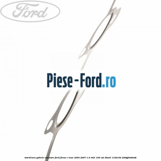 Garnitura, galerie evacuare Ford Focus C-Max 2003-2007 1.6 TDCi 109 cai diesel #7E21CAE68B