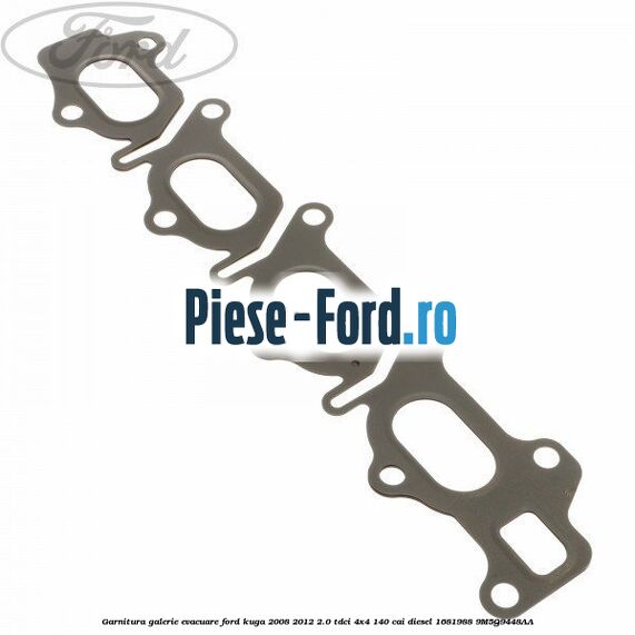 Garnitura, conducta retur ulei turbosuflanta Ford Kuga 2008-2012 2.0 TDCI 4x4 140 cai diesel