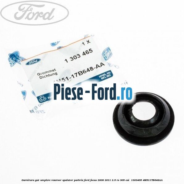Garnitura gat umplere rezervor spalator parbriz Ford Focus 2008-2011 2.5 RS 305 cai  #4AD5E17A63