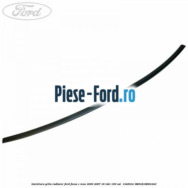 Garnitura grila radiator Ford Focus C-Max 2003-2007 1.6 TDCi 109 cai #0F6DBD6C9A