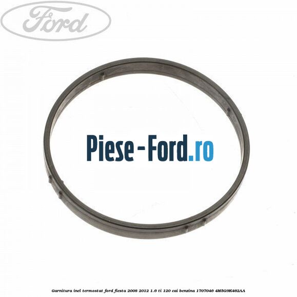 Colier autoblocant prindere furtun flansa termostat Ford Fiesta 2008-2012 1.6 Ti 120 cai benzina