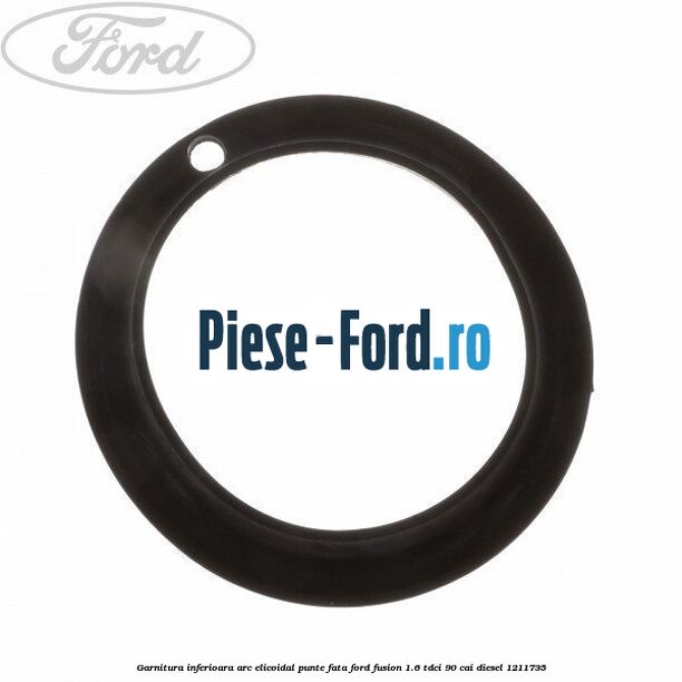 Garnitura inferioara arc elicoidal punte fata Ford Fusion 1.6 TDCi 90 cai