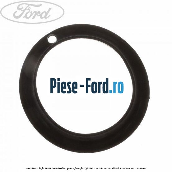 Garnitura inferioara arc elicoidal punte fata Ford Fusion 1.6 TDCi 90 cai diesel