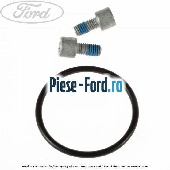 Etrier spate stanga, frana parcare electrica Ford S-Max 2007-2014 1.6 TDCi 115 cai diesel