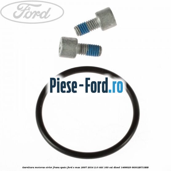 Etrier spate stanga, frana parcare electrica Ford S-Max 2007-2014 2.0 TDCi 163 cai diesel