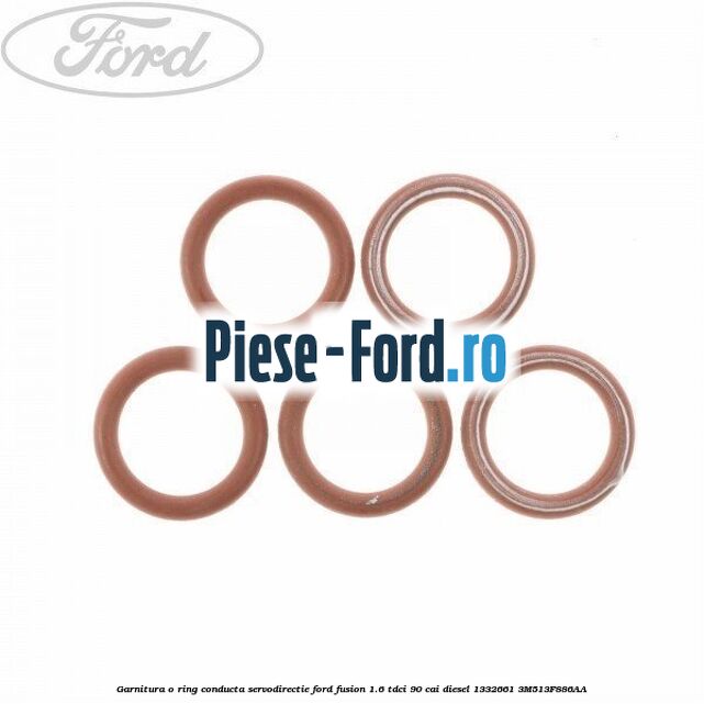 Garnitura o ring conducta servodirectie Ford Fusion 1.6 TDCi 90 cai diesel #D84BEF7C9E