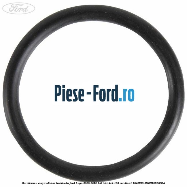 Garnitura, o ring radiator habitaclu Ford Kuga 2008-2012 2.0 TDCI 4x4 163 cai diesel #262888EE4E