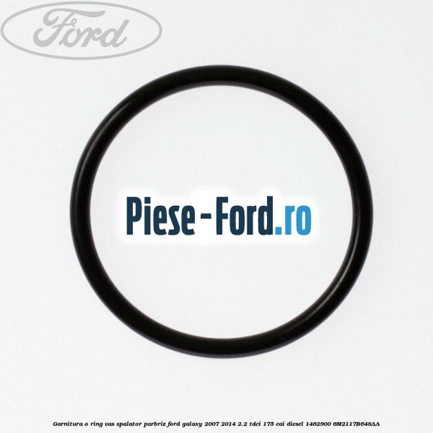 Garnitura, o ring vas spalator parbriz Ford Galaxy 2007-2014 2.2 TDCi 175 cai diesel