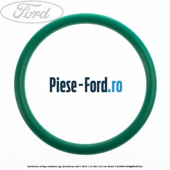 Garnitura oring conducta EGR Ford Focus 2011-2014 1.6 TDCi 115 cai diesel #F5F1654C81