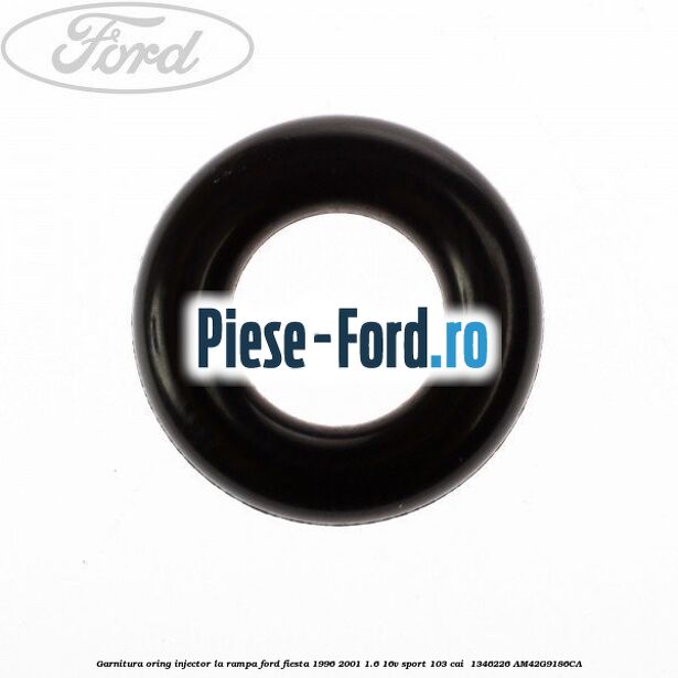 Garnitura, oring injector la rampa Ford Fiesta 1996-2001 1.6 16V Sport 103 cai  #43885FD78F