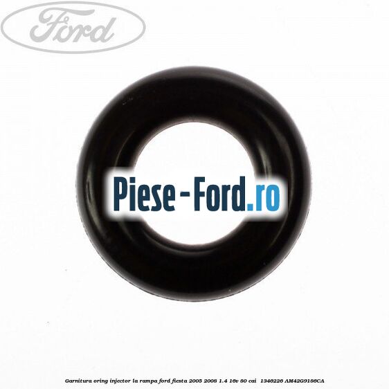 Garnitura, oring injector la rampa Ford Fiesta 2005-2008 1.4 16V 80 cai  #4E9708ABF8