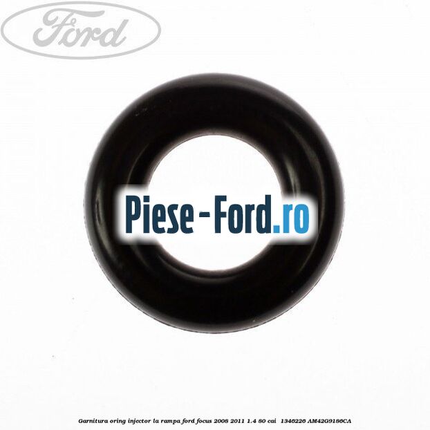 Garnitura, oring injector la rampa Ford Focus 2008-2011 1.4 80 cai  #3C39052BF3