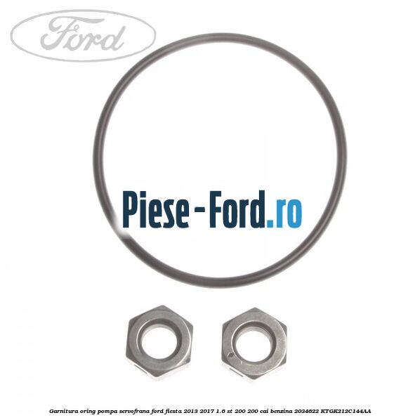 Garnitura, oring pompa servofrana Ford Fiesta 2013-2017 1.6 ST 200 200 cai benzina