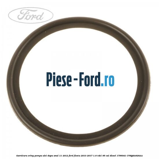Garnitura, oring joja ulei superioara Ford Fiesta 2013-2017 1.6 TDCi 95 cai diesel