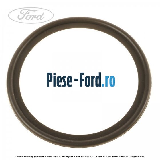 Garnitura, oring pompa ulei dupa anul 11/2012 Ford S-Max 2007-2014 1.6 TDCi 115 cai diesel