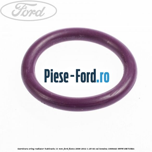 Garnitura, oring radiator habitaclu Ford Fiesta 2008-2012 1.25 82 cai benzina