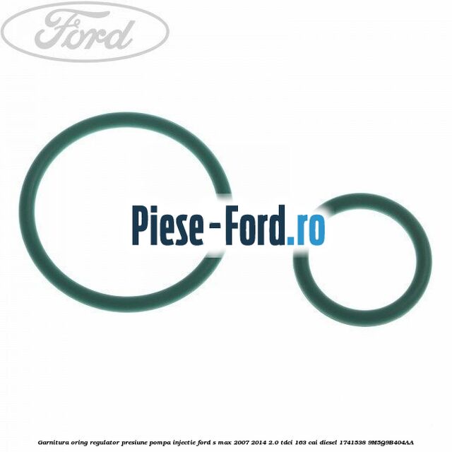 Garnitura, oring regulator presiune pompa injectie Ford S-Max 2007-2014 2.0 TDCi 163 cai diesel
