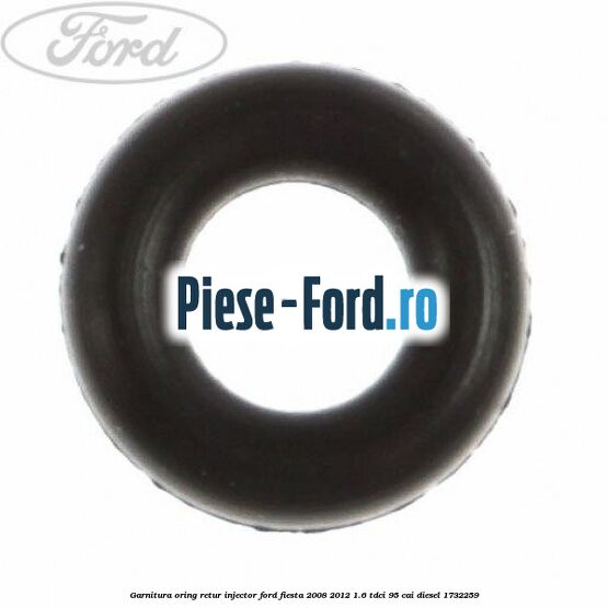 Garnitura, oring retur injector Ford Fiesta 2008-2012 1.6 TDCi 95 cai