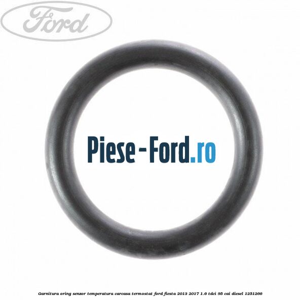 Garnitura oring senzor temperatura carcasa termostat Ford Fiesta 2013-2017 1.6 TDCi 95 cai