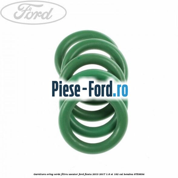 Garnitura, oring verde filtru uscator Ford Fiesta 2013-2017 1.6 ST 182 cai