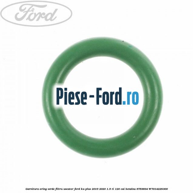 Garnitura, oring verde filtru uscator Ford Ka plus 2019-2020 1.5 Ti 120 cai benzina #286681FBEB