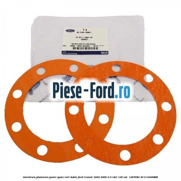 Garnitura planetara punte spate roti duble Ford Transit 2000-2006 2.0 TDCi 125 cai  #E65F551257