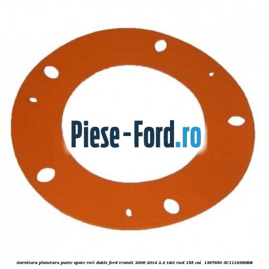 Garnitura planetara punte spate roti duble Ford Transit 2006-2014 2.2 TDCi RWD 155 cai  #E87D301296