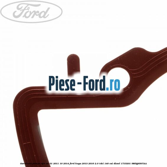 Garnitura, pompa apa an 01/2011-10/2014 Ford Kuga 2013-2016 2.0 TDCi 140 cai diesel