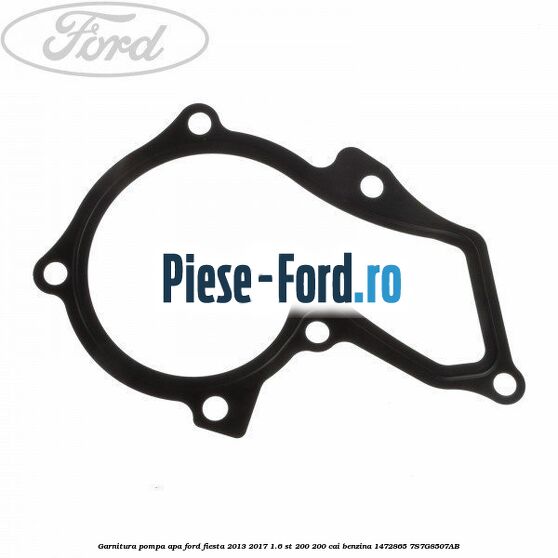Fulie pompa apa Ford Fiesta 2013-2017 1.6 ST 200 200 cai benzina