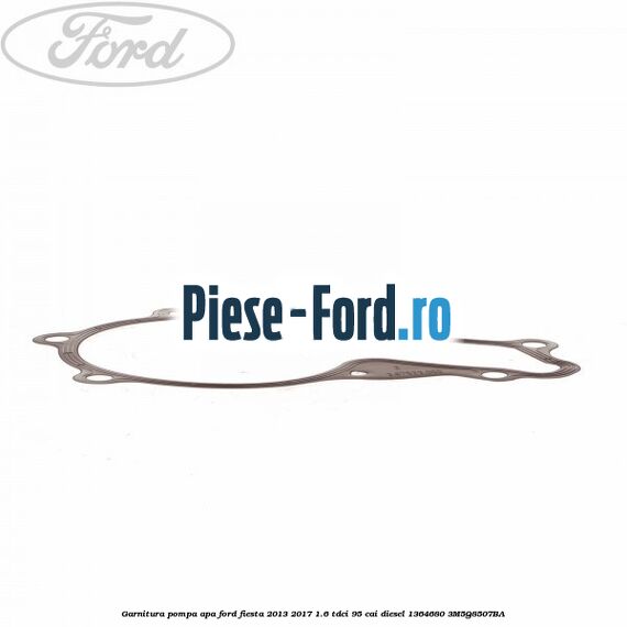 Garnitura, pompa apa Ford Fiesta 2013-2017 1.6 TDCi 95 cai diesel