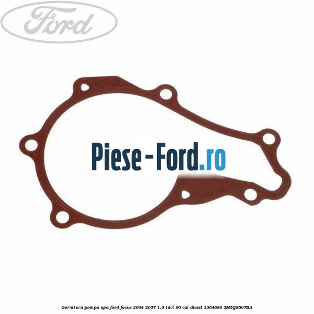 Garnitura, pompa apa Ford Focus 2004-2007 1.6 TDCi 90 cai diesel #CBBC89EF44