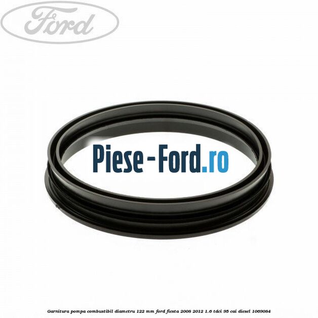 Garnitura pompa combustibil diametru 122 mm Ford Fiesta 2008-2012 1.6 TDCi 95 cai