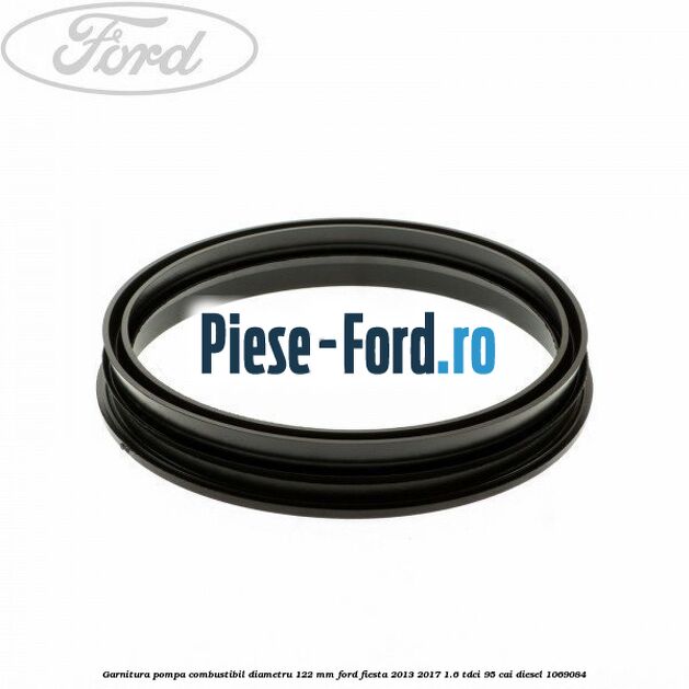 Garnitura pompa combustibil diametru 122 mm Ford Fiesta 2013-2017 1.6 TDCi 95 cai