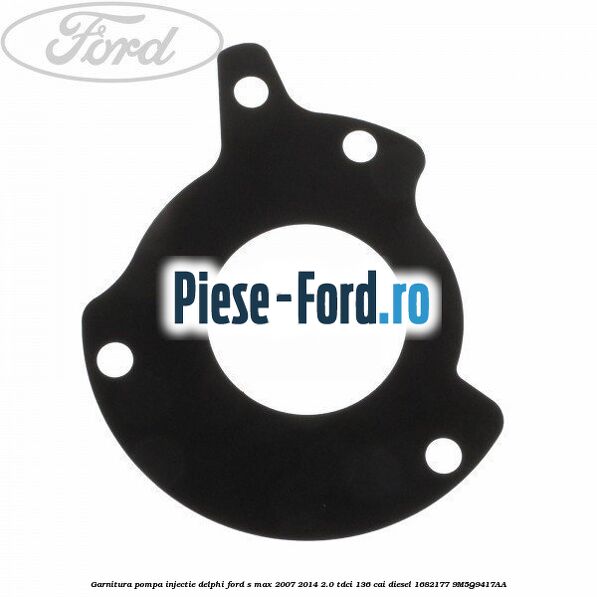 Garnitura, oring conducta supapa recirculare gaze Ford S-Max 2007-2014 2.0 TDCi 136 cai diesel