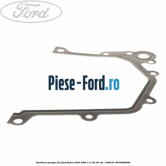 Garnitura pompa ulei Ford Fiesta 2005-2008 1.4 16V 80 cai  #CA1DA21D6F