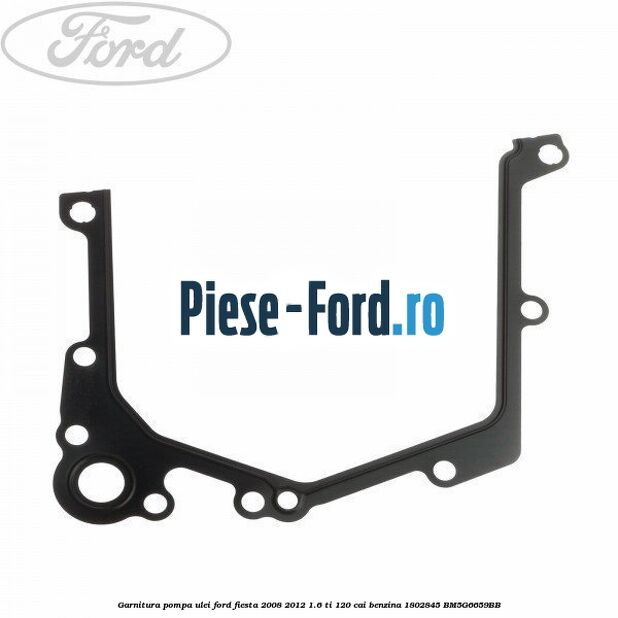 Garnitura, oring joja ulei inferioara Ford Fiesta 2008-2012 1.6 Ti 120 cai benzina