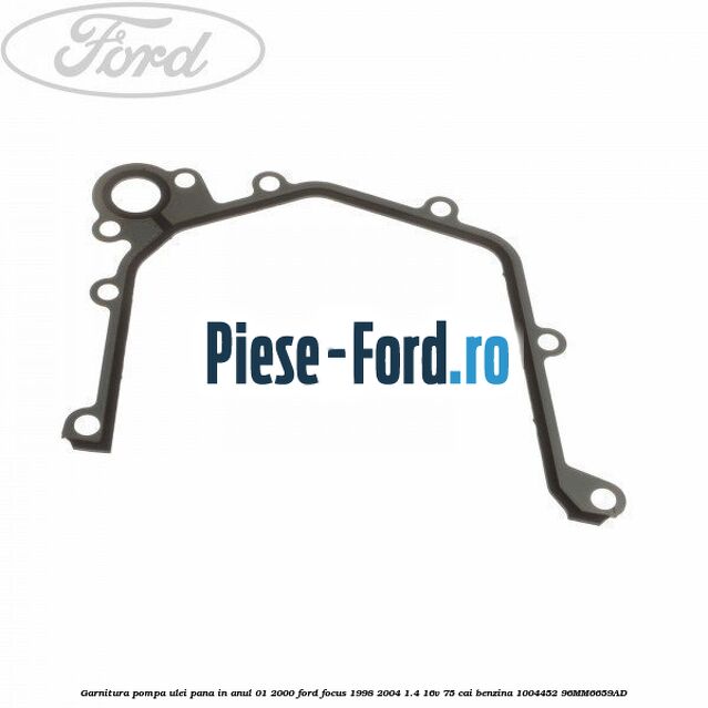 Garnitura, pompa ulei Ford Focus 1998-2004 1.4 16V 75 cai benzina