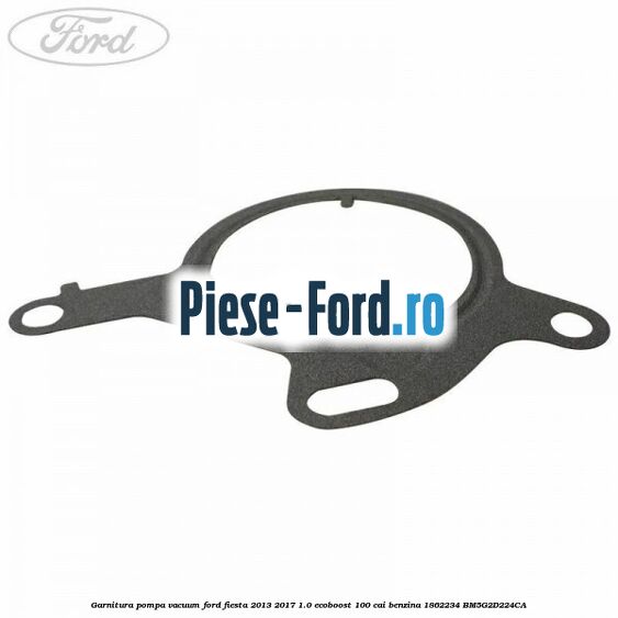 Garnitura, oring negru pompa combustibil Ford Fiesta 2013-2017 1.0 EcoBoost 100 cai benzina