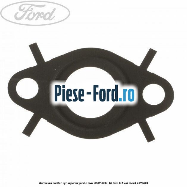Garnitura racitor EGR superior Ford C-Max 2007-2011 1.8 TDCi 115 cai #E2C3653389