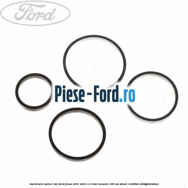 Garnitura racitor ulei Ford Focus 2011-2014 1.6 TDCi ECOnetic 105 cai diesel #62E14119EA