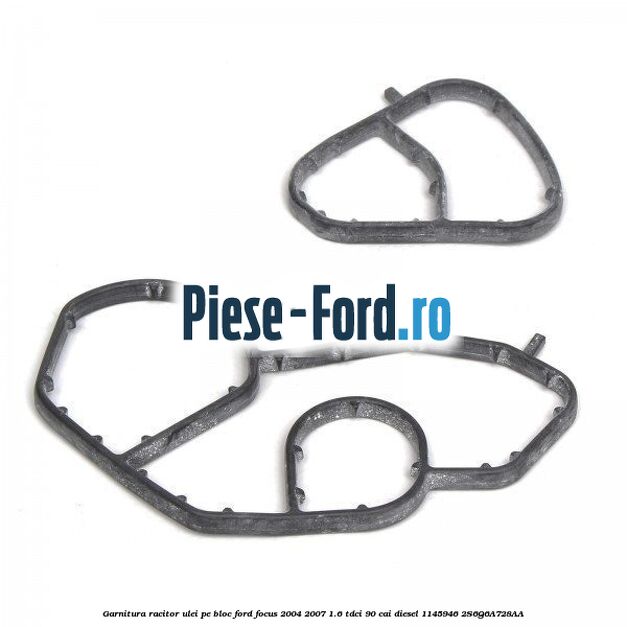 Garnitura racitor ulei pe bloc Ford Focus 2004-2007 1.6 TDCi 90 cai diesel #85661B19CD