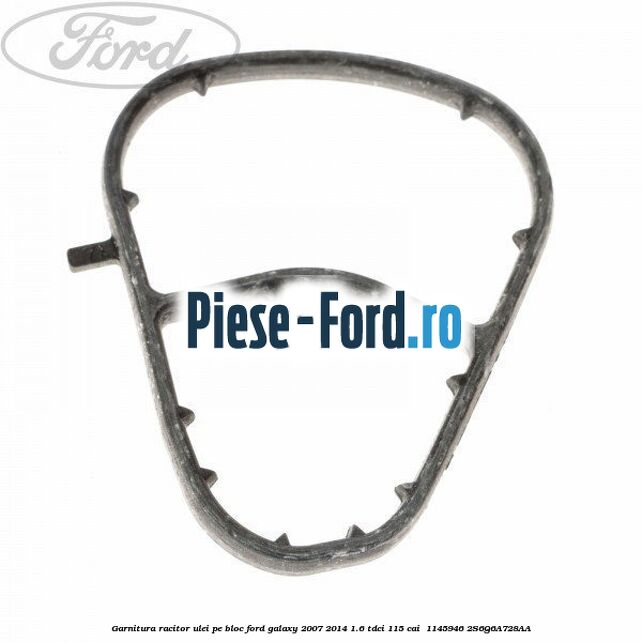 Garnitura racitor ulei pe bloc Ford Galaxy 2007-2014 1.6 TDCi 115 cai  #F8FAB92B2E