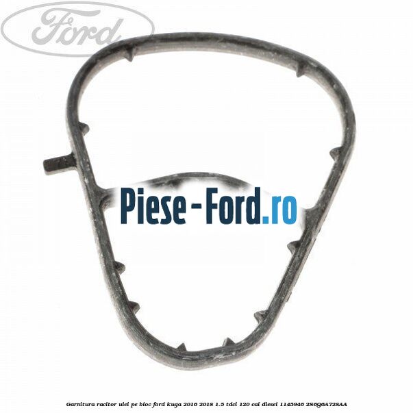 Garnitura racitor ulei pe bloc Ford Kuga 2016-2018 1.5 TDCi 120 cai diesel #2D411EBAB6