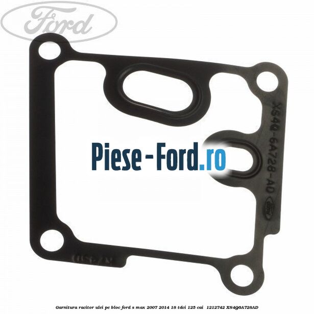 Garnitura racitor ulei pe bloc Ford S-Max 2007-2014 1.8 TDCi 125 cai #3507F7EE4E