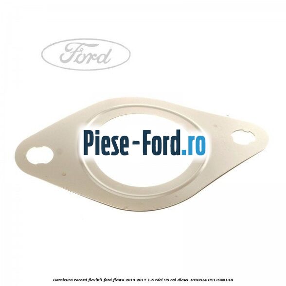Garnitura, racord flexibil Ford Fiesta 2013-2017 1.5 TDCi 95 cai diesel