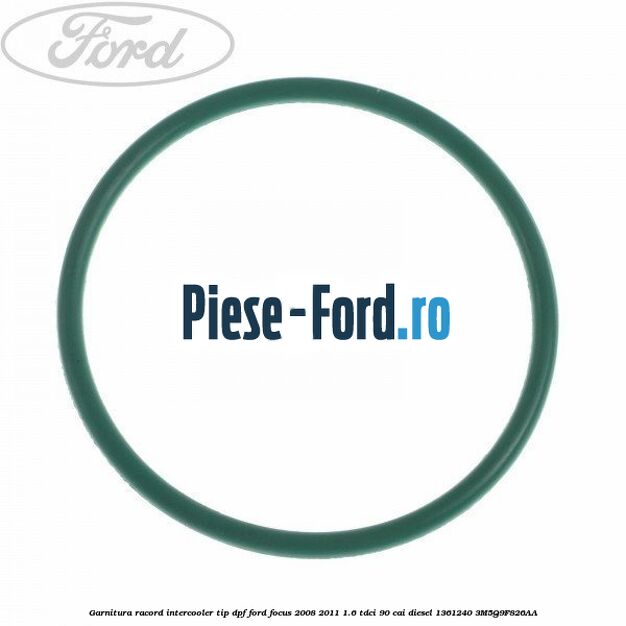 Garnitura racord intercooler tip dpf Ford Focus 2008-2011 1.6 TDCi 90 cai diesel #497A9A2FAC