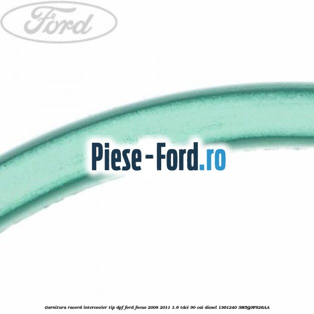 Garnitura racord intercooler tip dpf Ford Focus 2008-2011 1.6 TDCi 90 cai diesel #497A9A2FAC